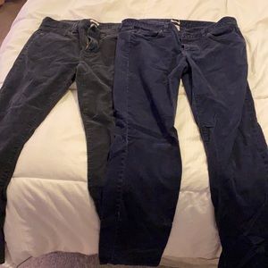 Jcrew matchstick corduroy pants